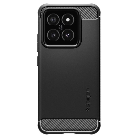 Etui na telefon Xiaomi 14 Spigen Rugged Pancerne Matte Czarne