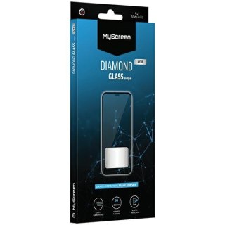 Szkło hartowane MyScreen Diamond Glass Edge Lite Full Glue Xiomi Poco C65 czarny/black