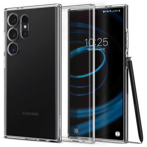 Etui na telefon Samsung Galaxy S24 Ultra Spigen Liquid Crystal Przezroczyste