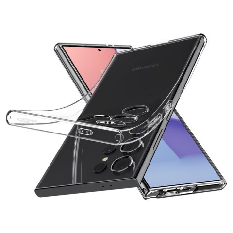 Etui na telefon Samsung Galaxy S24 Ultra Spigen Liquid Crystal Przezroczyste