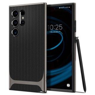 Etui na telefon Samsung Galaxy S24 Ultra Spigen Neo Hybrid Gunmetal