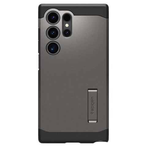 Etui na telefon Samsung Galaxy S24 Ultra Spigen Tough Pancerne Gunmetal