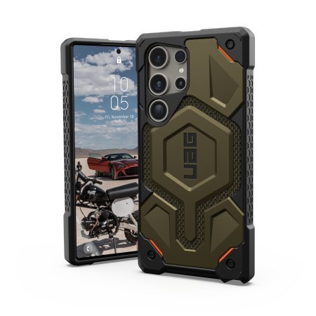 Etui Samsung Galaxy S24 Ultra 5G UAG Urban Pancerne Gear Monarch kevlar-zielone