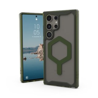 Etui Samsung Galaxy S24 Ultra 5G UAG Urban Pancerne Gear Plyo Pro Magnet przezroczysto-oliwkowe