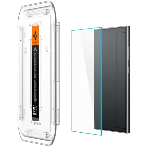 Szkło hartowane Samsung Galaxy S24 Ultra Spigen GLAS.tR ez Fit Clear 2 PACK