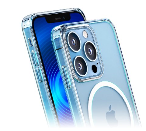 Etui na telefon Samsung Galaxy S24 Ultra 3MK MagCase przezroczyste