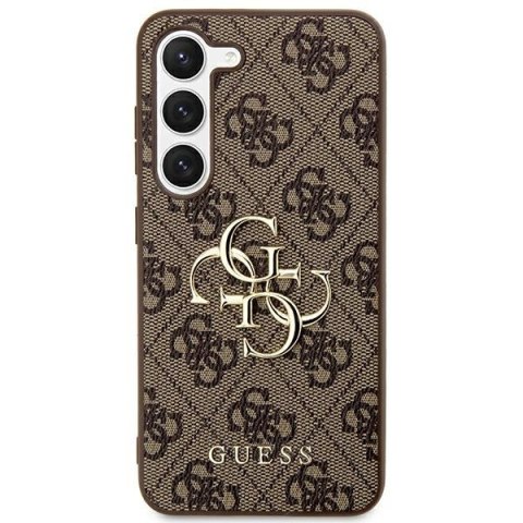 Etui Guess GUHCS24M4GMGBR Samsung Galaxy S24+ Plus hardcase 4G Big Metal Logo brązowy/brown