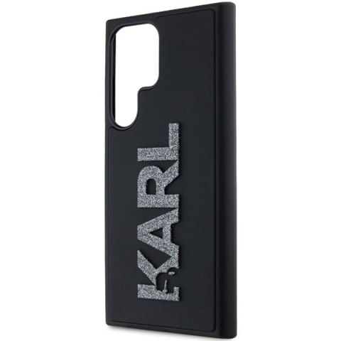 Etui na telefon Samsung Galaxy S24 Ultra Karl Lagerfeld czarne 3D Rubber