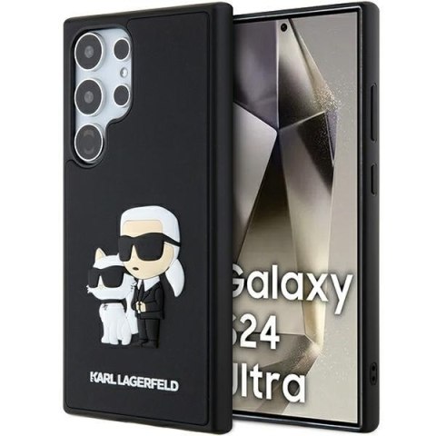 Etui na telefon Samsung Galaxy S24 Ultra Karl Lagerfeld czarne hardcase