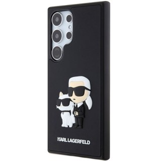 Etui na telefon Samsung Galaxy S24 Ultra Karl Lagerfeld czarne hardcase