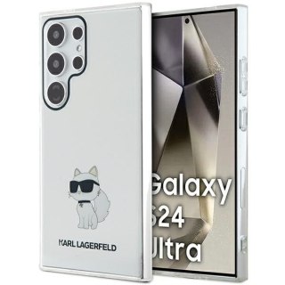 Etui na telefon Samsung Galaxy S24 Ultra Karl Lagerfeld Choupette przezroczyste