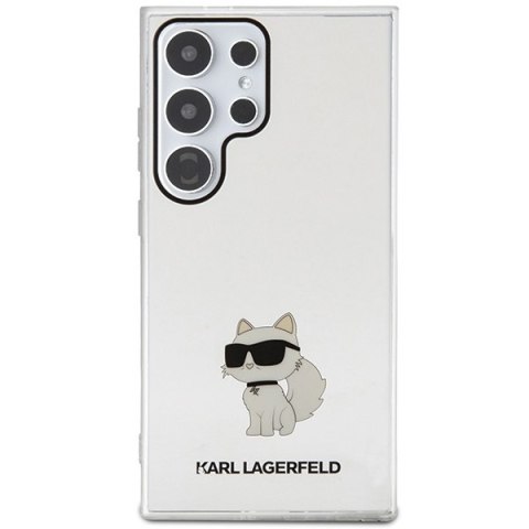 Etui na telefon Samsung Galaxy S24 Ultra Karl Lagerfeld Choupette przezroczyste