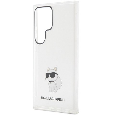 Etui na telefon Samsung Galaxy S24 Ultra Karl Lagerfeld Choupette przezroczyste