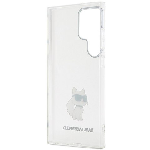 Etui na telefon Samsung Galaxy S24 Ultra Karl Lagerfeld Choupette przezroczyste