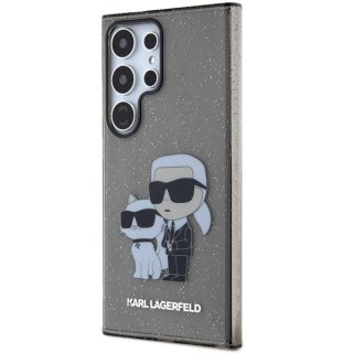 Etui na telefon Samsung Galaxy S24 Ultra Karl Lagerfeld Glitter czarne