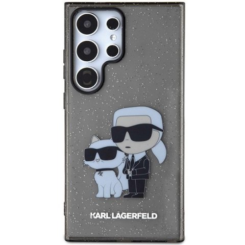 Etui na telefon Samsung Galaxy S24 Ultra Karl Lagerfeld Glitter czarne