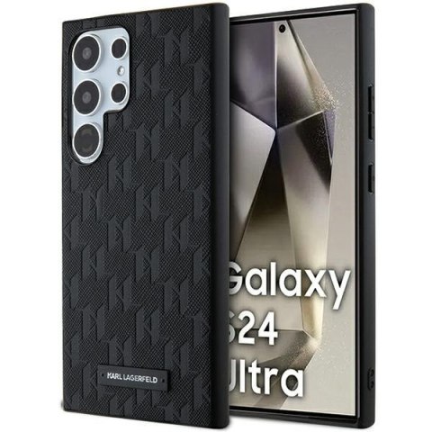 Etui na telefon Samsung Galaxy S24 Ultra Karl Lagerfeld Saffiano czarne