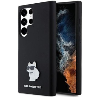 Etui na telefon Samsung Galaxy S24 Ultra Karl Lagerfeld Choupette czarne