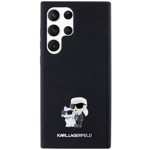 Etui na telefon Samsung Galaxy S24 Ultra Karl Lagerfeld z metalowym pinem