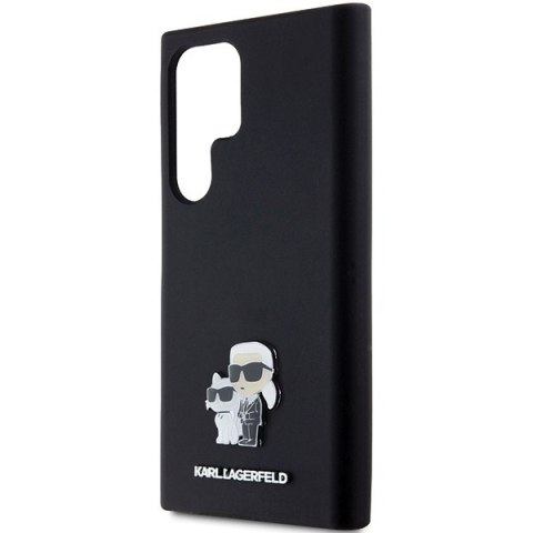 Etui na telefon Samsung Galaxy S24 Ultra Karl Lagerfeld z metalowym pinem