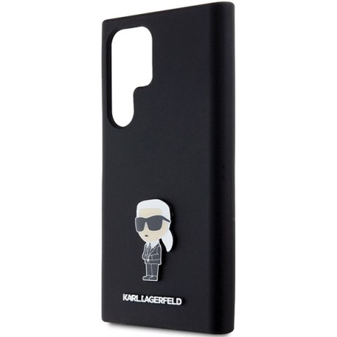 Etui na telefon Samsung Galaxy S24 Ultra Karl Lagerfeld Silicone czarne