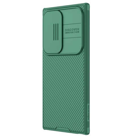 Etui na telefon Samsung Galaxy S24 Ultra Nillkin CamShield Pro zielone