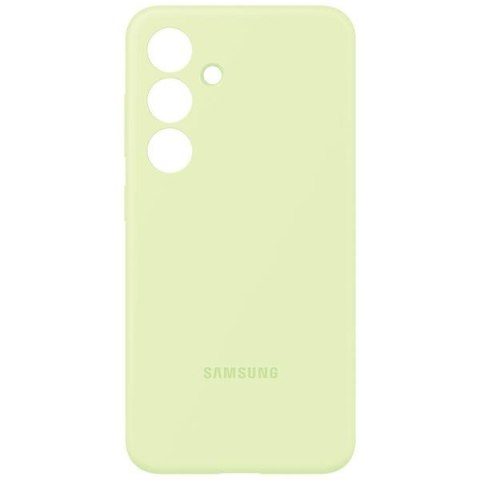 Etui na telefon Samsung Galaxy S24+ Plus EF-PS926TGEGWW silikonowe jasnozielone