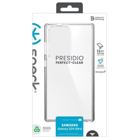 Etui na telefon Samsung Galaxy S24 Ultra Speck Presidio Perfect Przezroczyste