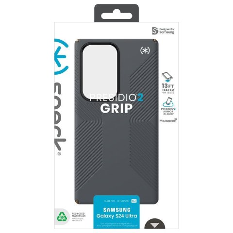 Etui na telefon Samsung Galaxy S24 Ultra Speck Presidio2 Grip charcoal grey