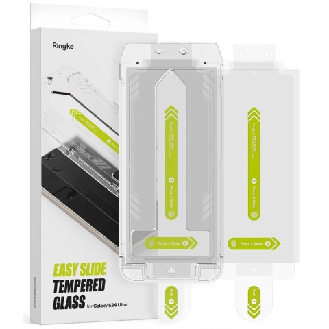 Szkło hartowane Samsung Galaxy S24 Ultra Ringke Easy Slide Clear 2 PACK