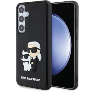 Etui Karl Lagerfeld KLHCS24M3DRKCNK Samsung Galaxy S24+ Plus hardcase 3D Rubber Karl&Choupette czarny/black