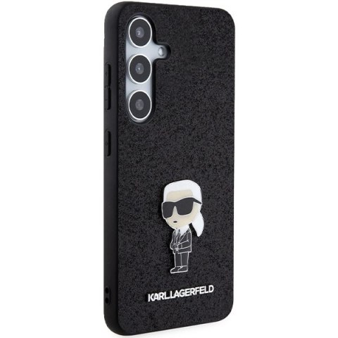 Etui na telefon Samsung Galaxy S24+ Karl Lagerfeld Glitter Ikonik Logo