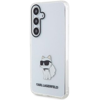 Etui Karl Lagerfeld KLHCS24MHNCHTCT Samsung Galaxy S24+ Plus hardcase IML Choupette transparent