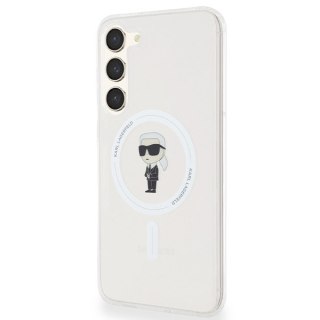 Etui na telefon Samsung Galaxy S24+ Karl Lagerfeld MagSafe przezroczyste