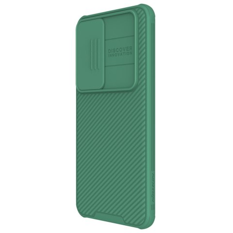 Etui na telefon Samsung Galaxy S24+ Nillkin CamShield Pro zielone