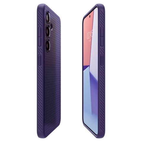 Etui na telefon Samsung Galaxy S24 Spigen Liquid Air Deep Purple