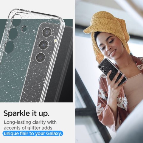 Etui na telefon Samsung Galaxy S24 Spigen Liquid Crystal Glitter