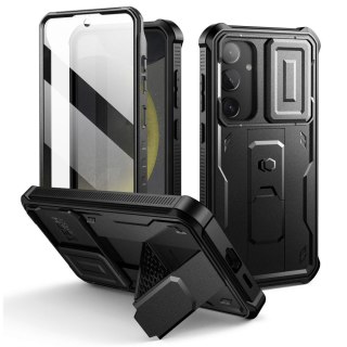 Etui na telefon Samsung Galaxy S24+ Plus Tech-Protect Kevlar Cam Czarne