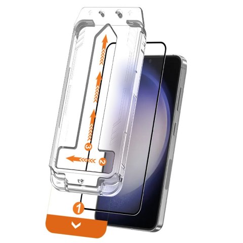 Szkło hartowane do Samsung Galaxy S24+ Crong EasyShield 2 PACK