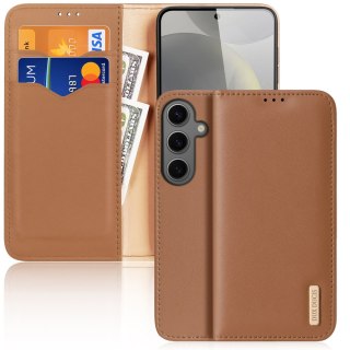 Etui Dux Ducis Hivo Samsung Galaxy S24 brązowe