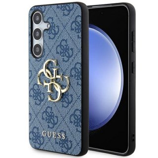 Etui Guess GUHCS24S4GMGBL Samsung Galaxy S24 hardcase 4G Big Metal Logo niebieski/blue