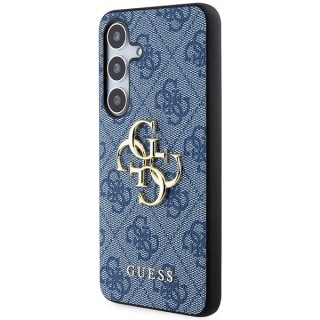 Etui Guess GUHCS24S4GMGBL Samsung Galaxy S24 hardcase 4G Big Metal Logo niebieski/blue