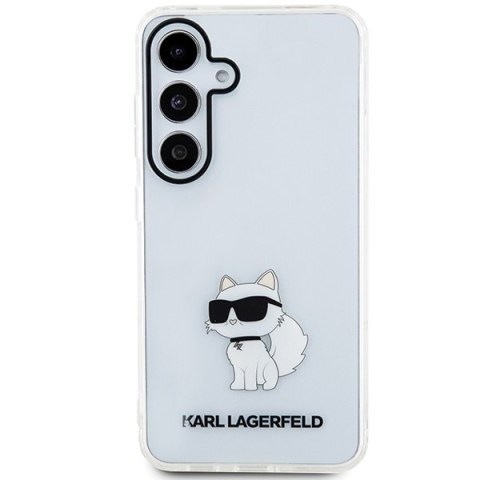 Etui na telefon Samsung Galaxy S24 Karl Lagerfeld Choupette przezroczyste