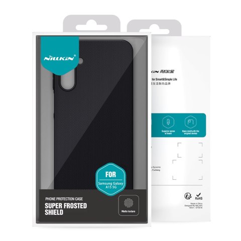 Etui Samsung Galaxy A15 4G / 5G Nillkin Super Frosted Shield czarne