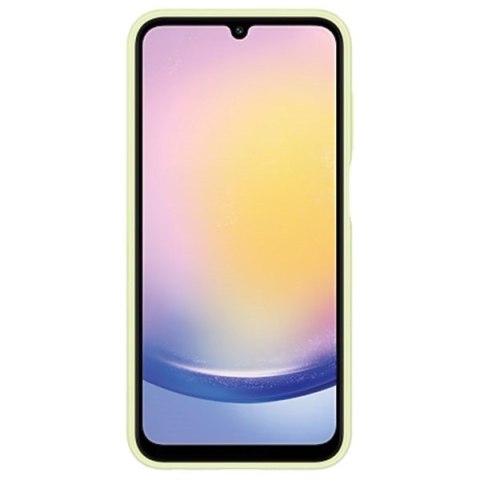 Etui na telefon Samsung Galaxy A25 5G z kieszonką limonka EF-OA256TMEGWW