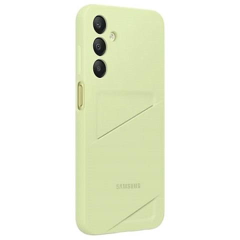 Etui na telefon Samsung Galaxy A25 5G z kieszonką limonka EF-OA256TMEGWW