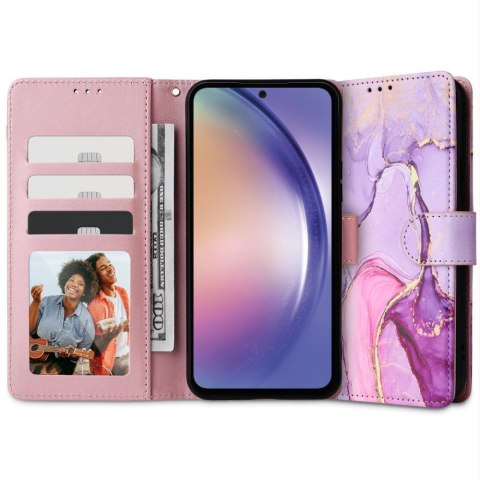 Etui Samsung Galaxy A15 4G / 5G Tech-Protect Wallet Marble