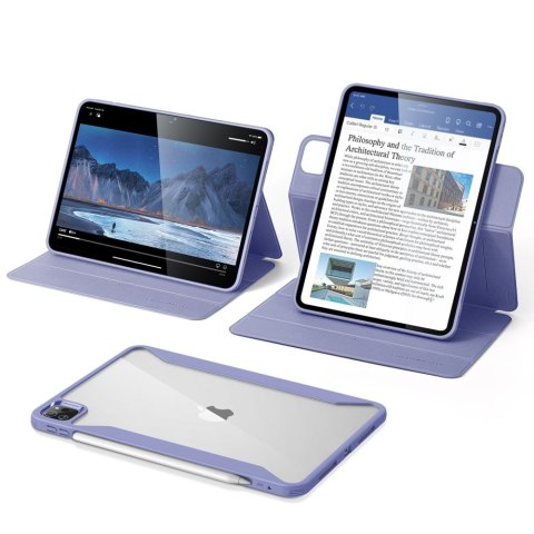 Etui ESR Rebound Hybrid Apple iPad Pro 11 2024 (5. generacji) Lavender