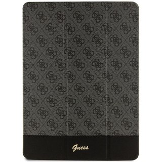 Etui Guess GUFCP12PS4SGK Apple iPad Pro 12.9 2020/2021/2022 (4., 5. i 6. generacji) czarny/black 4G Stripe Allover