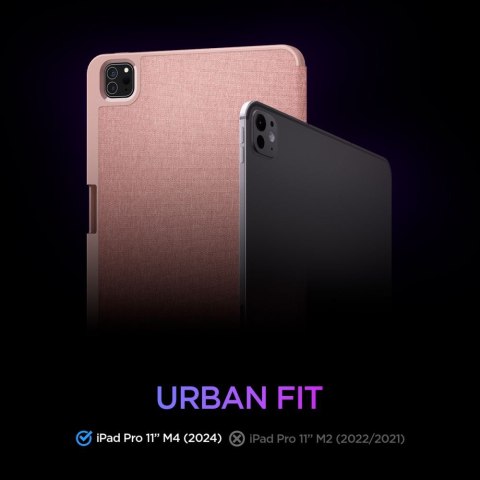 Etui Spigen Urban Fit Apple iPad Pro 11" 2024 (5. generacji) Rose Gold